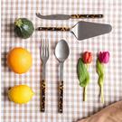 sabre-cheese-knife-vintage-faux-tortoise - Sabre Cheese Knife Vintage Faux Tortoise 