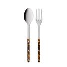 sabre-serving-set-bistrot-faux-tortoise - Sabre Serving Set Bistrot Faux Tortoise 