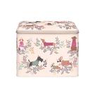 sara-miller-dapper-dogs-caddy-tin-extra-large - Sara Miller Dapper Dogs Caddy Tin Extra Large