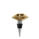 sema-design-golden-lip-bottle-stopper - Sema Design Golden Lip Bottle Stopper