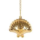 sema-design-tea-infuser-w-chain-golden - Sema Design Golden Shell Tea Infuser 