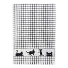 samuel-lamont-poli-dri-tea-towel-black-cat - Samuel Lamont Poli Dri Tea Towel Black Cat