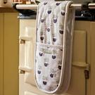 sophie-allport-christmas-puddings-double-oven-glove - Sophie Allport Christmas Puddings Double Oven Glove