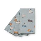 sophie-allport-paws-pumpkins-napkins-set-of-4 - Sophie Allport Paws & Pumpkins Napkins Set of 4