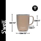 swell-pyrite-mug-w-handle-350ml-gold - S'well Pyrite Mug With Handle 350ml