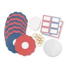 tala-gingham-jam-pot-cover-set  - Tala Gingham Jam Pot Cover Set 