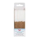 tala-gold-glitter-candles-with-holders-24 - Tala Gold Glitter Candles Pack of 24 