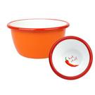 talking-tables-bon-amour-enamel-bowl-10cm - Talking Tables Bon Amour Enamel Bowl Chilli 10cm