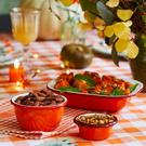 talking-tables-bon-amour-enamel-dip-bowl-chilli-8cm - Talking Tables Bon Amour Enamel Dip Bowl Chilli 8cm