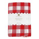 talking-tables-bon-apetit-gingham-fabric-tablecloth-red - Talking Tables Bon Appetit Red & White Fabric Gingham Tablecloth