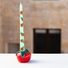 talking-tables-bon-appetit-ceramic-candle-holder-tomato - Talking Tables Bon Appetit Tomato Ceramic Candle Holder 6cm
