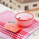 talking-tables-bon-appetit-enamel-bowl-strawberry-10cm - Talking Tables Bon Appetit Strawberry Enamel Bowl 10cm