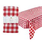 talking-tables-bon-appetit-red-white-fabric-gingham-tablecloth - Talking Tables Bon Appetit Red & White Fabric Gingham Tablecloth