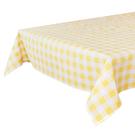 talking-tables-bon-appetit-yellow-white-fabric-gingham-tablecloth - Talking Tables Bon Appetit Yellow & White Fabric Gingham Tablecloth
