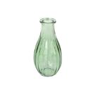 talking-tables-glass-bud-vase-green-14cm - Talking Tables Green Glass Bud Vase 14cm