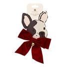 talking-tables-pet-velvet-christmas-bow-neck-tie - Talking Tables Pet Velvet Christmas Bow Neck Tie