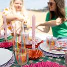 talking-tables-scalloped-orange-candle-holder - Talking Tables Scalloped Orange Candle Holder