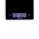taylor-digital-dual-glass-kitchen-scale-black-5kg - Taylor Digital Dual Glass Kitchen Scale Black 5KG