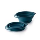 te-24cm-collapsible-blue-colander-clean-eating - Taylor's Eye Witness Clean Eating Collapsible Blue Colander 24cm 