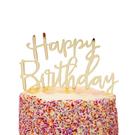 tt-luxe-happy-birthday-acr-cake-topper - TT Luxe Gold Happy Birthday Cake Topper