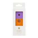 tt-orange-8-we-heart-bdays-candle-number - TT Orange & Purple Number 8 Birthday Candle