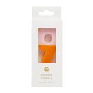 tt-orange-9-we-heart-bdays-candle-number - TT Orange & Light Pink Number 9 Birthday Candle
