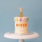 tt-we-heart-birthdays-gold-glitter-number-1-candle - TT We Heart Birthdays Gold Glitter Number 1 Candle