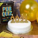 tt-we-heart-birthdays-gold-glitter-number-0-candle - TT We Heart Birthdays Gold Glitter Number 0 Candle