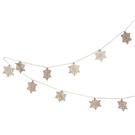 tt-wooden-snowflake-christmas-garland - Talking Tables Wooden Snowflake Christmas Garland