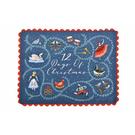 ulster-weavers-12-days-of-christmas-cotton-placemat-2pk - Ulster Weavers 12 Days of Christmas Cotton Placemats Pack of 2