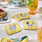 ulster-weavers-chick-chicken-yellow-coasters-set-of-4 - Ulster Weavers Chick Chicken Yellow Coasters Set of 4