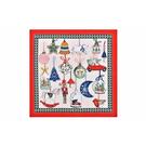 ulster-weavers-christmas-ornaments-cotton-napkin-2pk - Ulster Weavers Christmas Ornaments Napkins Pack of 2