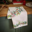 ulster-weavers-christmas-robins-green-tea-towel - Ulster Weavers Christmas Robins Green Tea Towel 