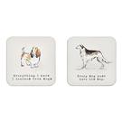 ulster-weavers-country-dog-coasters-set-of-4 - Ulster Weavers Country Dog Coasters Set of 4