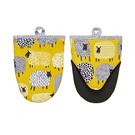 ulster-weavers-dotty-sheep-yellow-micro-mitt - Ulster Weavers Dotty Sheep Microwave Mitts
