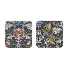 ulster-weavers-finch-flower-coaster-4pk - Ulster Weavers Finch & Flower Coasters Pack of 4