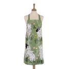 uw-pvc-apron-woolly-sheep - Ulster Weavers PVC Woolly Sheep Green Apron 