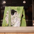 uw-woolly-sheep-double-ovenglove - Ulster Weavers Woolly Sheep Green Double Oven Glove