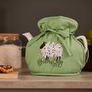 uw-woolly-sheep-tea-cosy - Ulster Weavers Woolly Sheep Green Tea Cosy