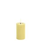 uyuni-led-melted-candle-5x7-5cm-wheat-yellow-smooth - Uyuni Lighting Led Melted Pillar Candle Wheat Yellow Smooth 5x7.5cm
