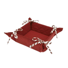 bread-basket-candy-cane-stripe-red - Walton & Co Candy Cane Red Stripe Bread Basket