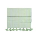 walton-co-carousel-stripe-sky-table-runner - Walton & Co Carousel Stripe Sky Table Runner 