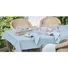 walton-co-chambray-sky-tablecloth-130-x-180cm - Walton & Co Chambray Sky Tablecloth 