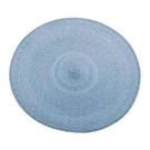 walton-co-circular-ribbed-placemat-skyblue - Walton & Co Circular Ribbed Placemat Sky Blue