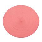 walton-co-circular-ribbed-placemat-tomato - Walton & Co Circular Ribbed Placemat Tomato