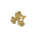 walton-co-ginko-napkin-ring-pale-gold - Walton & Co Ginko Napkin Ring Pale Gold