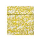walton-co-lily-handblock-print-tablerunner-lemon-40x180cm - Walton & Co Lily Handblock Print Table Runner Lemon