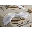 walton-co-rattan-palcemat-white-38cm - Walton & Co Rattan Placemat White 38cm  