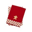 walton-co-tea-towel-set-2-candy-cane-stripe-red - Walton & Co Candy Cane Stripe Red Tea Towel Set of 2
