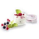 westmark-round-glass-food-storage-box150ml - Westmark Round Glass Food Storage Box 150ml